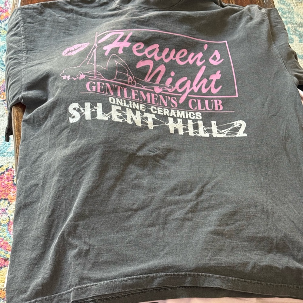 Gray Silent Hill 2 Graphic T-Shirt online ceramics